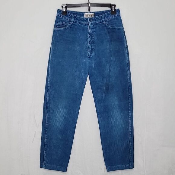 Vintage Gap Clothing Co. High Waist Ankle Corduroy Pants - Picture 1 of 7